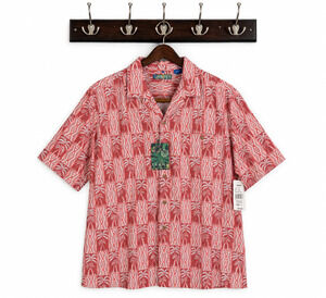 Campia Tropical Aloha Palm Trees Shirt Size Large Coastal Vacation Resort